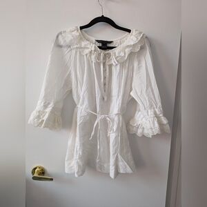 MARC by Marc Jacobs Ruffle Top Size L